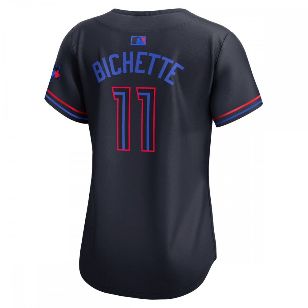 Bo Bichette Toronto Blue Jays Women's 2024 City Connect Limited Player Jersey - Navy-Pro Kit Vault | Brand New 26/27 Sports Jerseys